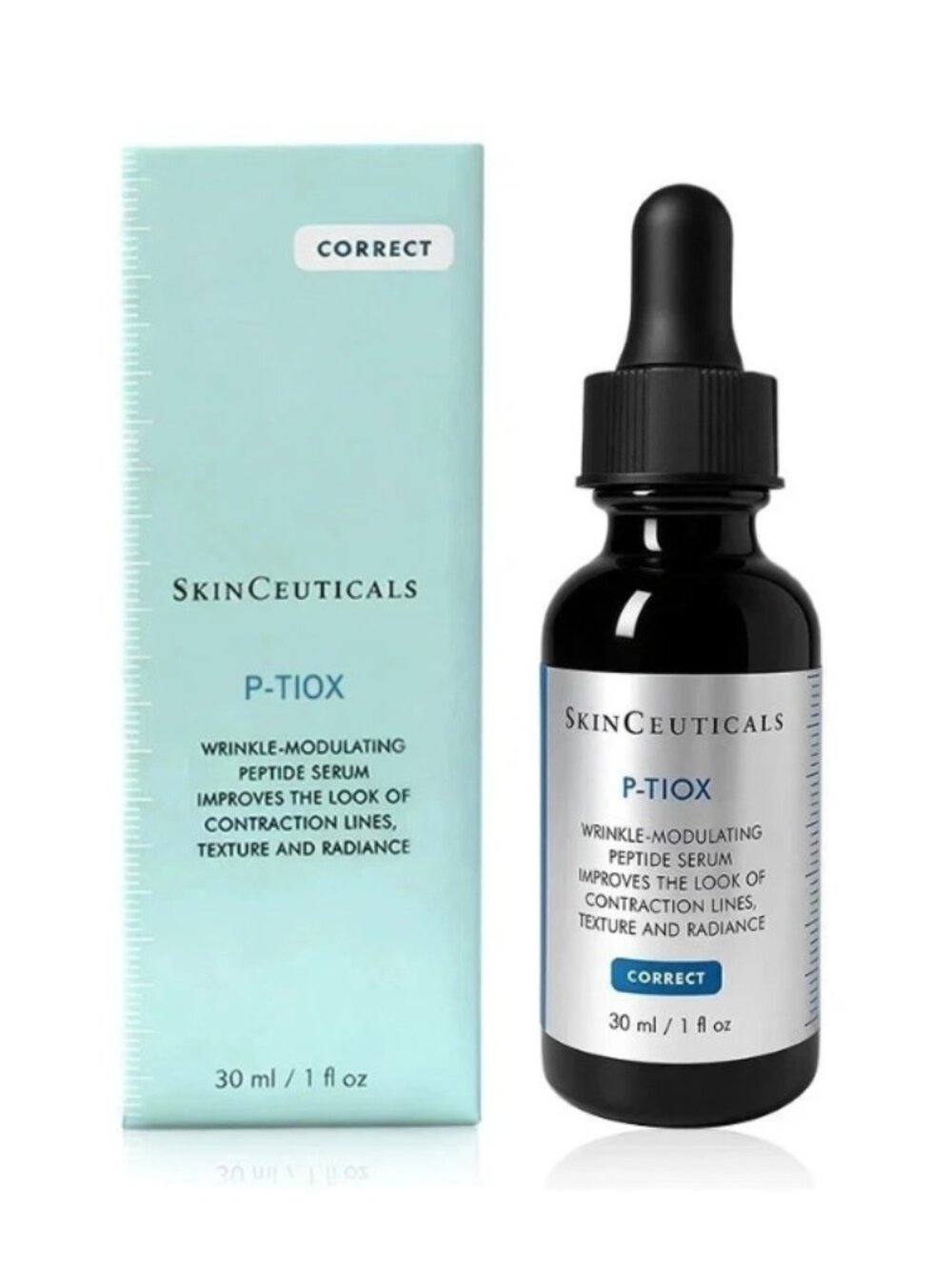 2X NEW Skinceuticals P-TIOX Wrinkle-Modulating Peptide Serum 1 fl oz/30ml SEALED - Picture 2 of 4